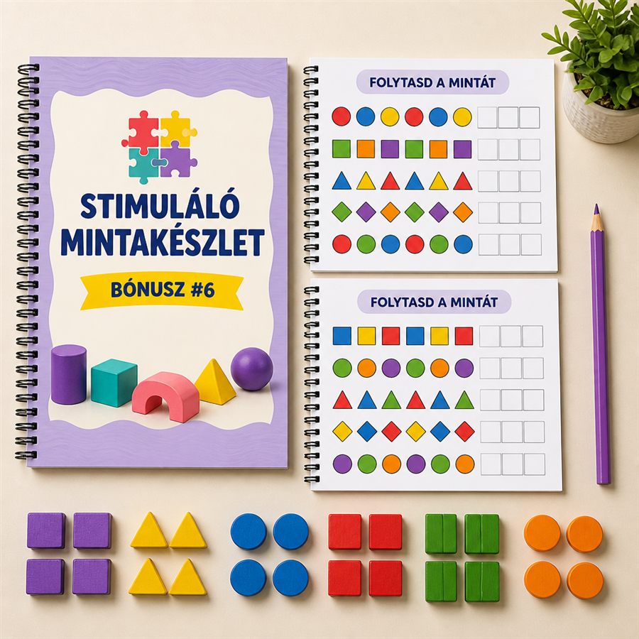 6. bónusz — Stimuláló mintakészlet